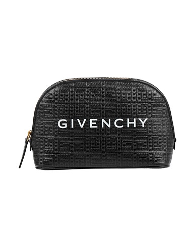 GIVENCHY Beauty case Black 74% Polyurethane, 13% Other Fibres, 7% Cotton, 6% Acrylic
