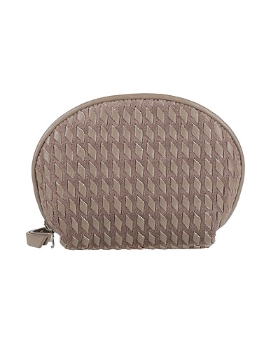 FABIANA FILIPPI Beauty case Taupe Leather