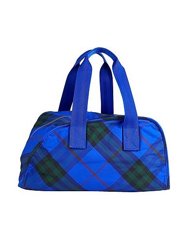 BURBERRY Travel & duffel bag Bright blue 100% Nylon