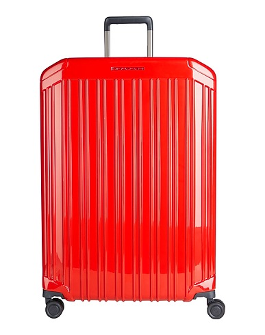PIQUADRO Luggage Red Polycarbonate, Metal, ABS - Acrylonitrile Butadiene Styrene, Polypropylene, Aluminium