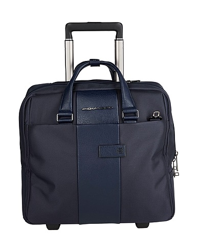 PIQUADRO Luggage Navy Polyester, Polyurethane