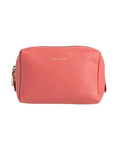 COCCINELLE Beauty case Salmone Pelle