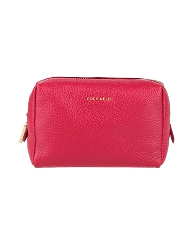 COCCINELLE Beauty case ROSSO Leather