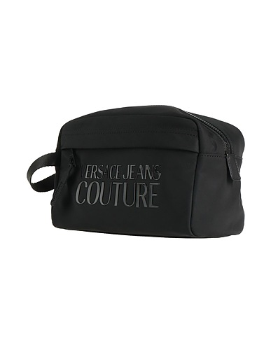 VERSACE JEANS COUTURE トラベルバッグ ブラック ポリエステル 100%
