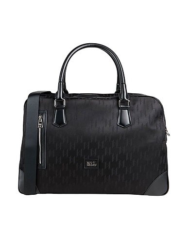 KARL LAGERFELD 旅行バッグ ブラック ナイロン 100%