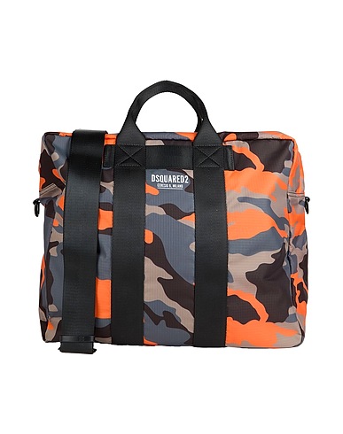 DSQUARED2 Travel & duffel bag Orange 100% Nylon