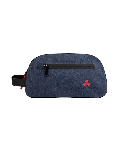 PEUTEREY Beauty case Navy blue 50% Polyurethane, 50% Polyester