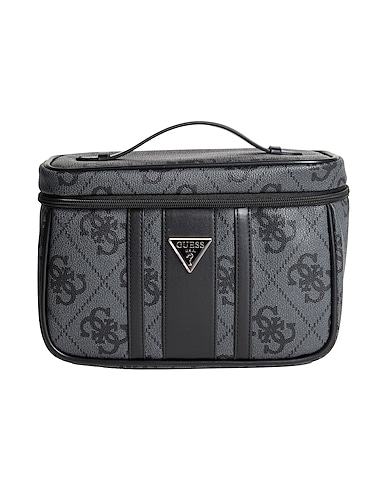 GUESS Beauty case Charcoal 100% Polyurethane