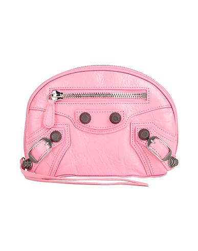 BALENCIAGA Beauty case Pink Leather