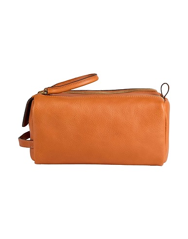CAMPOMAGGI Beauty case Tan Cowhide