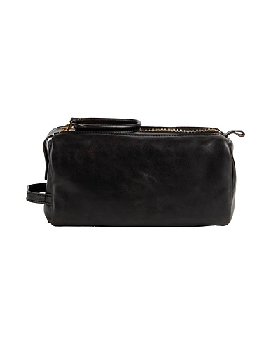 CAMPOMAGGI Beauty case Nero Vacchetta