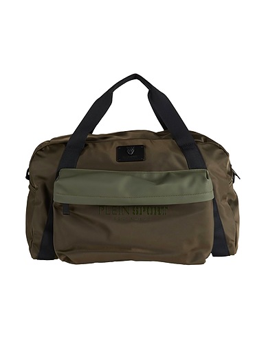 PLEIN SPORT Luggage Military green 100% Polyester
