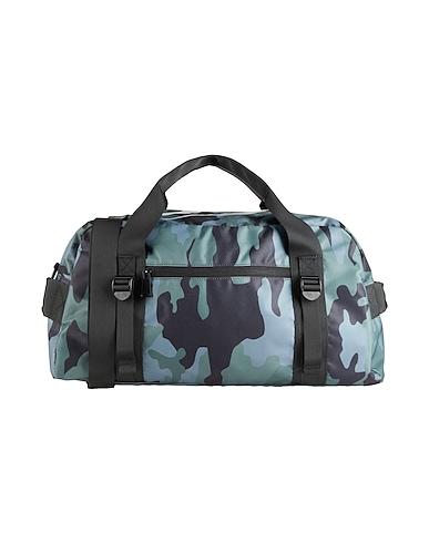 PLEIN SPORT Luggage Military green 100% Polyester