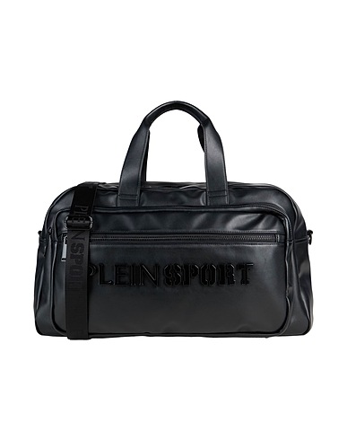 PLEIN SPORT Reisetasche Schwarz 100% Polyurethan