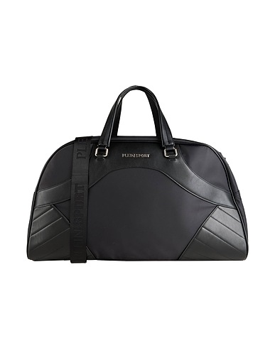 PLEIN SPORT Travel & duffel bag Black 50% Nylon, 50% Polyurethane