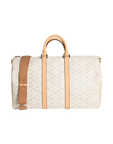 MOREAU Paris Travel & duffel bag Ivory Textile fibers