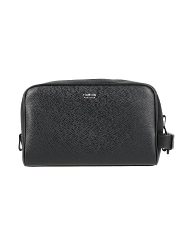 TOM FORD Beauty case Black 100% Calfskin