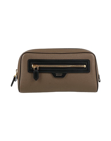 TOM FORD Beauty case Khaki Leather