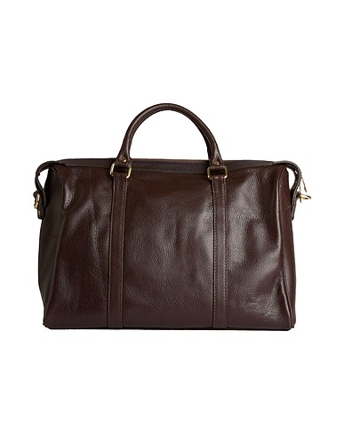 LAURA DI MAGGIO Handbag Dark brown Leather