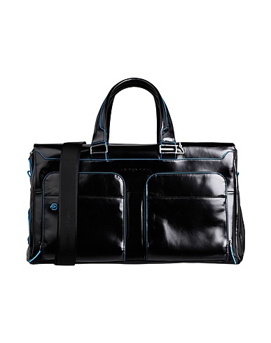 PIQUADRO Travel & duffel bag Black Leather