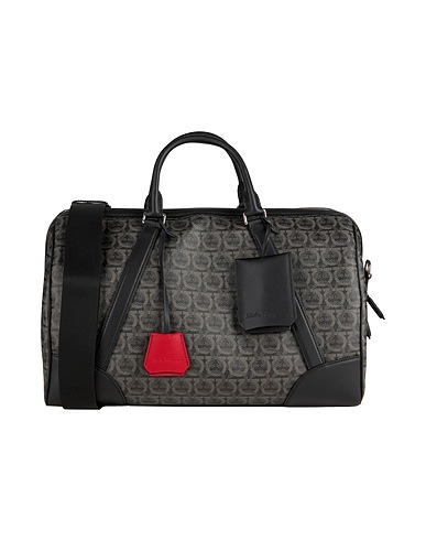 FERRAGAMO Luggage Charcoal Other Fibres