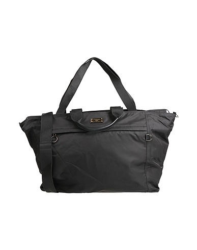 DOLCE&GABBANA Luggage Black 80% Polyamide, 10% Acrylic, 10% Calfskin