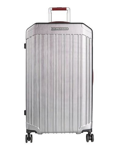 PIQUADRO Luggage Grey Cow leather, EVA (Ethylene - Vinyl - Acetate), Nylon, Polyester, Metal
