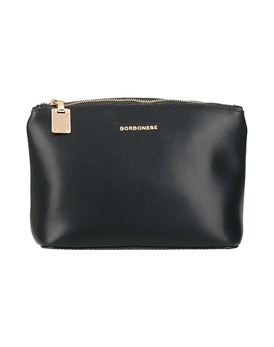 BORBONESE Beauty case Black Leather
