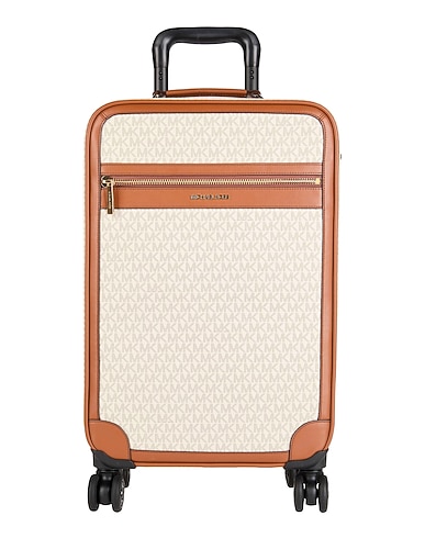 MICHAEL MICHAEL KORS Luggage Off white 89% PVC - Polyvinyl chloride, 10% Polyester, 1% Polyurethane