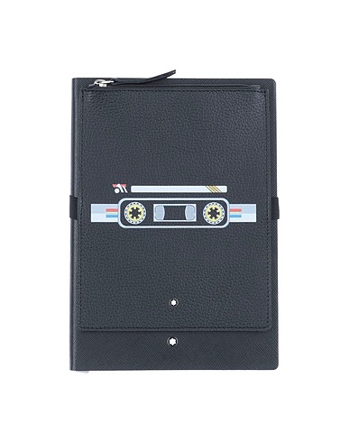 MONTBLANC Planners & notebooks Black Calfskin, Paper