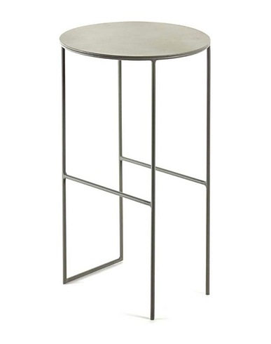 SERAX Τραπεζάκι Serax Metal Sculptures Cico round side table grey Ανοιχτό γκρι Μέταλλο