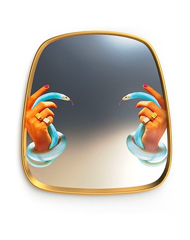SELETTI FURNISHINGS Gold Glass