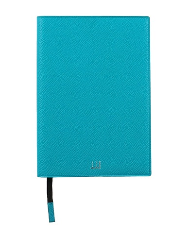DUNHILL Planners & notebooks Turquoise Soft Leather