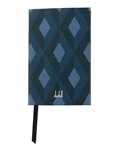DUNHILL Planners & notebooks Navy Soft Leather