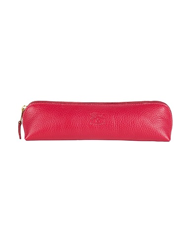 IL BISONTE Accessories Magenta Soft Leather