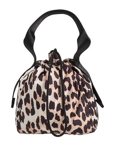 GANNI Handbag Sand 100% Recycled polyester