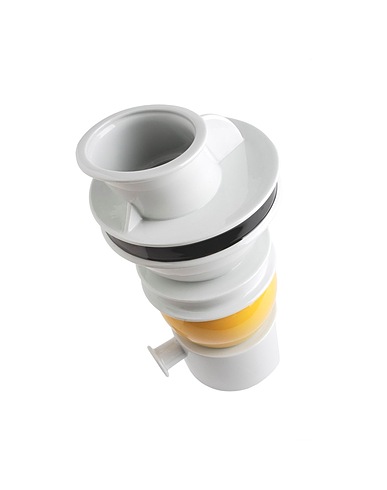 MEMPHIS MILANO Small object for Home Euphrates White Porcelain