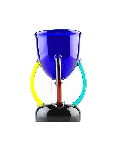 MEMPHIS MILANO Vase Deneb Blown glass