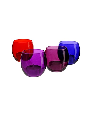 LSA Candelabro Coro Rosso Vetro