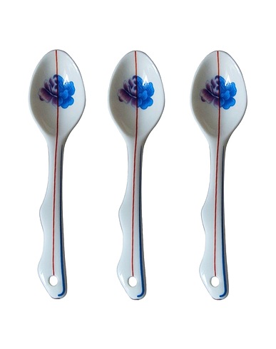 SELETTI Posate Bianco Porcellana
