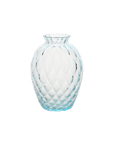CARLO MORETTI Vase Polaris
 Sky blue Murano Glass