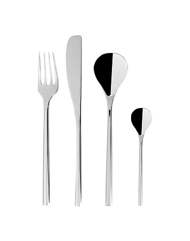ALESSI Cutlery Silver Stainless Steel