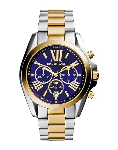 MICHAEL KORS Armbanduhr BRADSHAW
 Silber Edelstahl