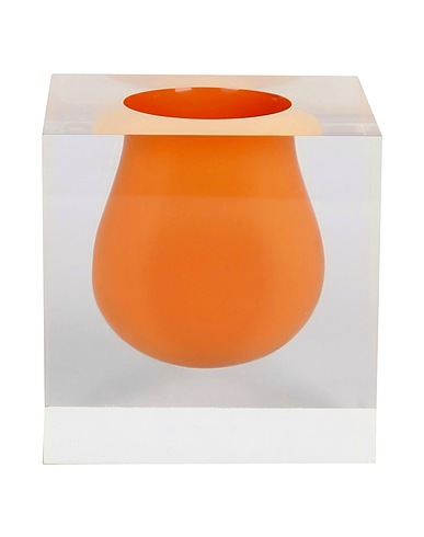 JONATHAN ADLER Vase Orange PMMA - Acrylic