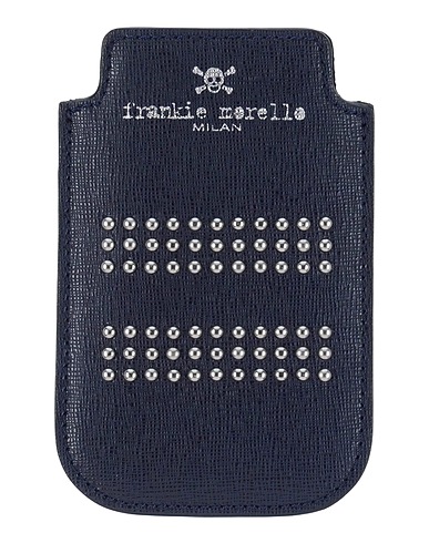 FRANKIE MORELLO Hi-tech accessory Midnight blue Soft Leather