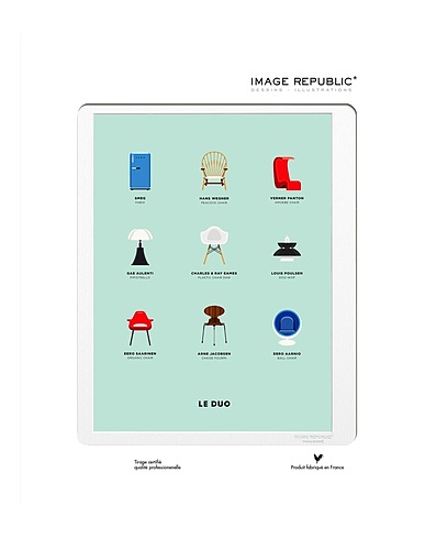 ZOOM IMAGE REPUBLIC - Decori da parete