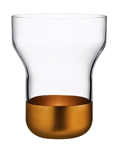 NUDE COLLECTION Vase CONTOUR 
 Transparent Kristall