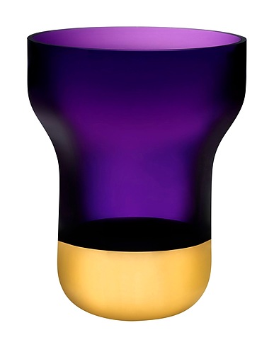 NUDE COLLECTION Vase CONTOUR 
 Purple Crystal