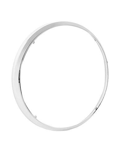 FLOS Lampe murale Clara Argent ABS - Acrylonitrile butadiène styrène, Acrylique