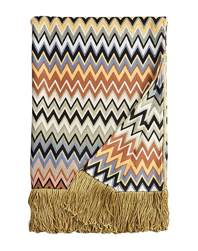 MISSONI HOME Bed Linen MARGOT Pastel blue Polyester, Cotton, Viscose
